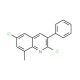 2,6-Dichloro-8-methyl-3-phenylquinoline (CAS 1031928-00-3) - chemical structure image