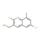 2,6-Dichloro-8-methylquinoline-3-methanol (CAS 1017403-79-0) - chemical structure image
