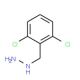 (2,6-Dichloro-benzyl)-hydrazine (CAS 51421-14-8) - chemical structure image