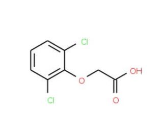 (2,6-Dichloro-phenoxy)-acetic acid (CAS 575-90-6) - chemical structure image
