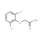 (2,6-Dichloro-phenoxy)-acetic acid (CAS 575-90-6) - chemical structure image