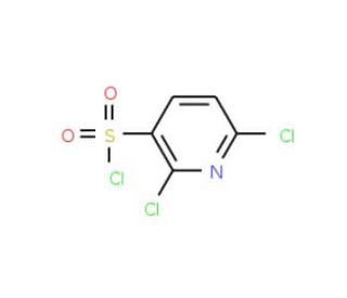 2,6-Dichloro-pyridine-3-sulfonyl chloride (CAS 239810-43-6) - chemical structure image