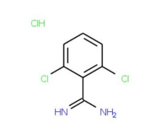 2,6-Dichlorobenzamidine HCl (CAS 3797-84-0) - chemical structure image