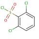 2,6-Dichlorobenzenesulfonyl chloride (CAS 6579-54-0) - chemical structure image