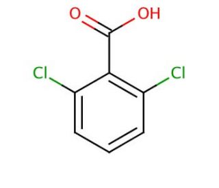 2,6-Dichlorobenzoic acid (CAS 50-30-6) - chemical structure image
