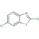 2,6-Dichlorobenzothiazole (CAS 3622-23-9) - chemical structure image
