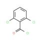 2,6-Dichlorobenzoyl chloride (CAS 4659-45-4) - chemical structure image
