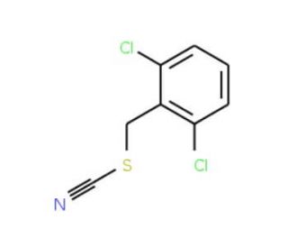 2,6-Dichlorobenzyl thiocyanate (CAS 7534-64-7) - chemical structure image