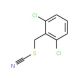 2,6-Dichlorobenzyl thiocyanate (CAS 7534-64-7) - chemical structure image