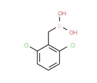 2,6-Dichlorobenzylboronic acid (CAS 1072946-39-4) - chemical structure image