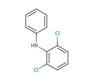 2,6-Dichlorodiphenylamine (CAS 15307-93-4) - chemical structure image