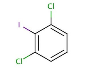 2,6-Dichloroiodobenzene (CAS 19230-28-5) - chemical structure image