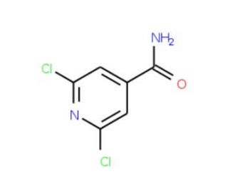 2,6-Dichloroisonicotinamide (CAS 89281-13-0) - chemical structure image
