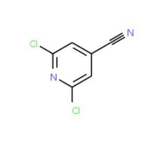 2,6-Dichloroisonicotinonitrile (CAS 32710-65-9) - chemical structure image
