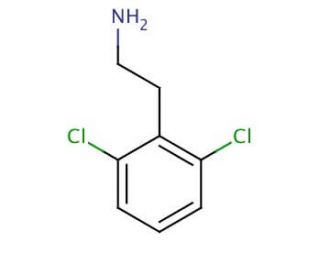 2,6-Dichlorophenethylamine (CAS 14573-23-0) - chemical structure image