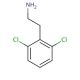 2,6-Dichlorophenethylamine (CAS 14573-23-0) - chemical structure image