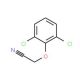 (2,6-Dichlorophenoxy)acetonitrile (CAS 21244-78-0) - chemical structure image