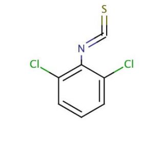 2,6-Dichlorophenyl isothiocyanate (CAS 6590-95-0) - chemical structure image