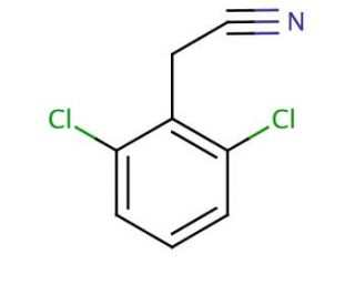 2,6-Dichlorophenylacetonitrile (CAS 3215-64-3) - chemical structure image