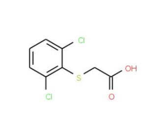 (2,6-Dichlorophenylthio)acetic acid (CAS 21248-45-3) - chemical structure image