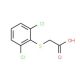 (2,6-Dichlorophenylthio)acetic acid (CAS 21248-45-3) - chemical structure image