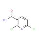 2,6-Dichloropyridine-3-carboxamide (CAS 62068-78-4) - chemical structure image