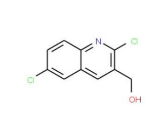2,6-Dichloroquinoline-3-methanol (CAS 1017429-35-4) - chemical structure image