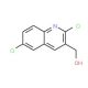2,6-Dichloroquinoline-3-methanol (CAS 1017429-35-4) - chemical structure image