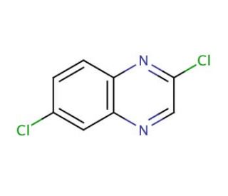 2,6-Dichloroquinoxaline (CAS 18671-97-1) - chemical structure image