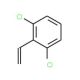 2,6-Dichlorostyrene (CAS 28469-92-3) - chemical structure image