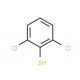 2,6-Dichlorothiophenol (CAS 24966-39-0) - chemical structure image