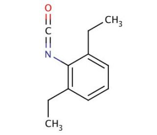 2,6-Diethylphenyl isocyanate (CAS 20458-99-5) - chemical structure image