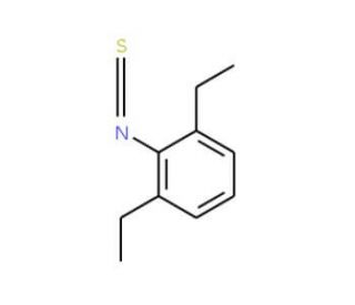 2,6-Diethylphenyl isothiocyanate (CAS 25343-69-5) - chemical structure image