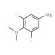 2,6-difluoro-1-N,1-N-dimethylbenzene-1,4-diamine - chemical structure image