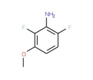 2,6-Difluoro-3-methoxyaniline (CAS 144851-62-7) - chemical structure image