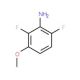 2,6-Difluoro-3-methoxyaniline (CAS 144851-62-7) - chemical structure image