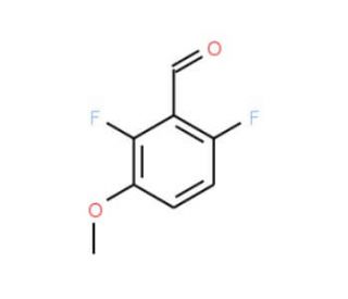 2,6-Difluoro-3-methoxybenzaldehyde (CAS 149949-30-4) - chemical structure image