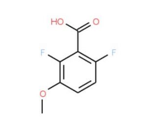 2,6-Difluoro-3-methoxybenzoic acid (CAS 886498-30-2) - chemical structure image