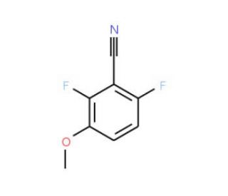 2,6-Difluoro-3-methoxybenzonitrile (CAS 886498-35-7) - chemical structure image