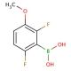 2,6-Difluoro-3-methoxyphenylboronic acid (CAS 870779-02-5) - chemical structure image