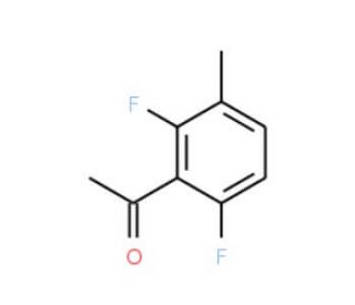 2,6-Difluoro-3-methylacetophenone - chemical structure image