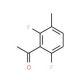 2,6-Difluoro-3-methylacetophenone - chemical structure image