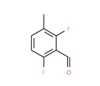 2,6-Difluoro-3-methylbenzaldehyde (CAS 261763-34-2) - chemical structure image