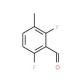 2,6-Difluoro-3-methylbenzaldehyde (CAS 261763-34-2) - chemical structure image