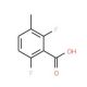 2,6-Difluoro-3-methylbenzoic acid (CAS 32890-88-3) - chemical structure image