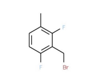 2,6-Difluoro-3-methylbenzyl bromide (CAS 261763-44-4) - chemical structure image