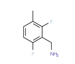 2,6-Difluoro-3-methylbenzylamine (CAS 261763-42-2) - chemical structure image
