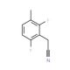 2,6-Difluoro-3-methylphenylacetonitrile (CAS 261944-04-1) - chemical structure image