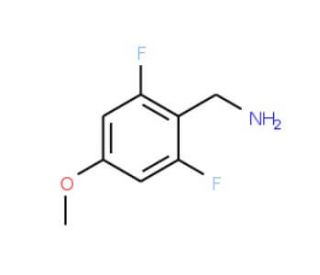 2,6-Difluoro-4-methoxybenzylamine (CAS 771573-20-7) - chemical structure image