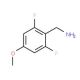 2,6-Difluoro-4-methoxybenzylamine (CAS 771573-20-7) - chemical structure image